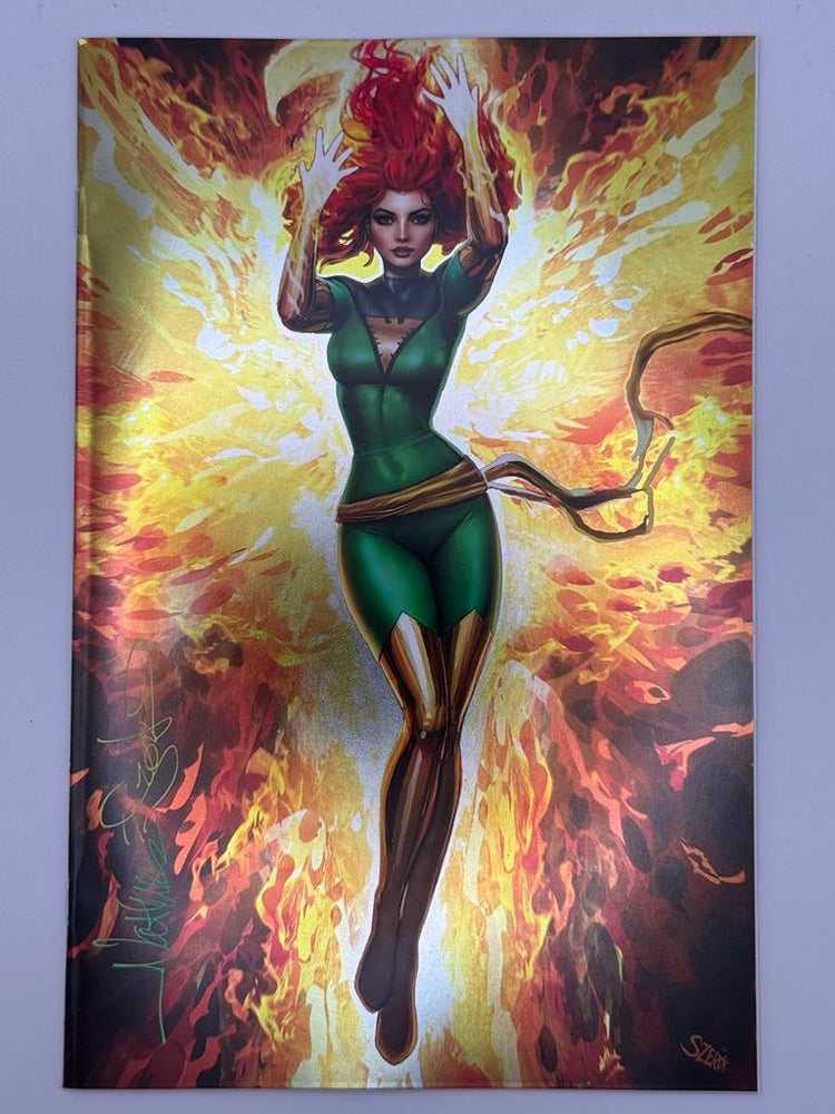 [Signed by Nathan Szerdy] [FOIL] PHOENIX #1 UNKNOWN COMICS NATHAN SZERDY VIRGIN EXCLUSIVE SDCC 2024 VAR [IN STOCK] (ONLINE ORDER ONLY)