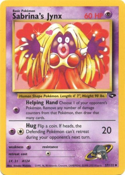 Sabrina's Jynx (57/132) [Gym Challenge Unlimited] (Online Only)