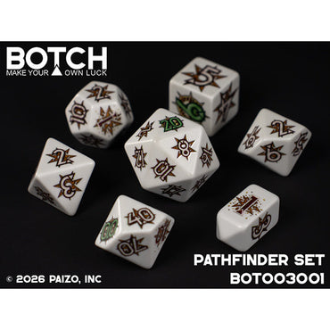 7 Piece Die Set Botch Dice: Pathfinder (ONLINE ORDER ONLY)