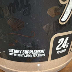 SEALED - Axe & Sledge Whey More BROWNIE BATTER DELIGHT - 37.88 oz. EXP. 10/2026 (ONLINE ORDER ONLY)