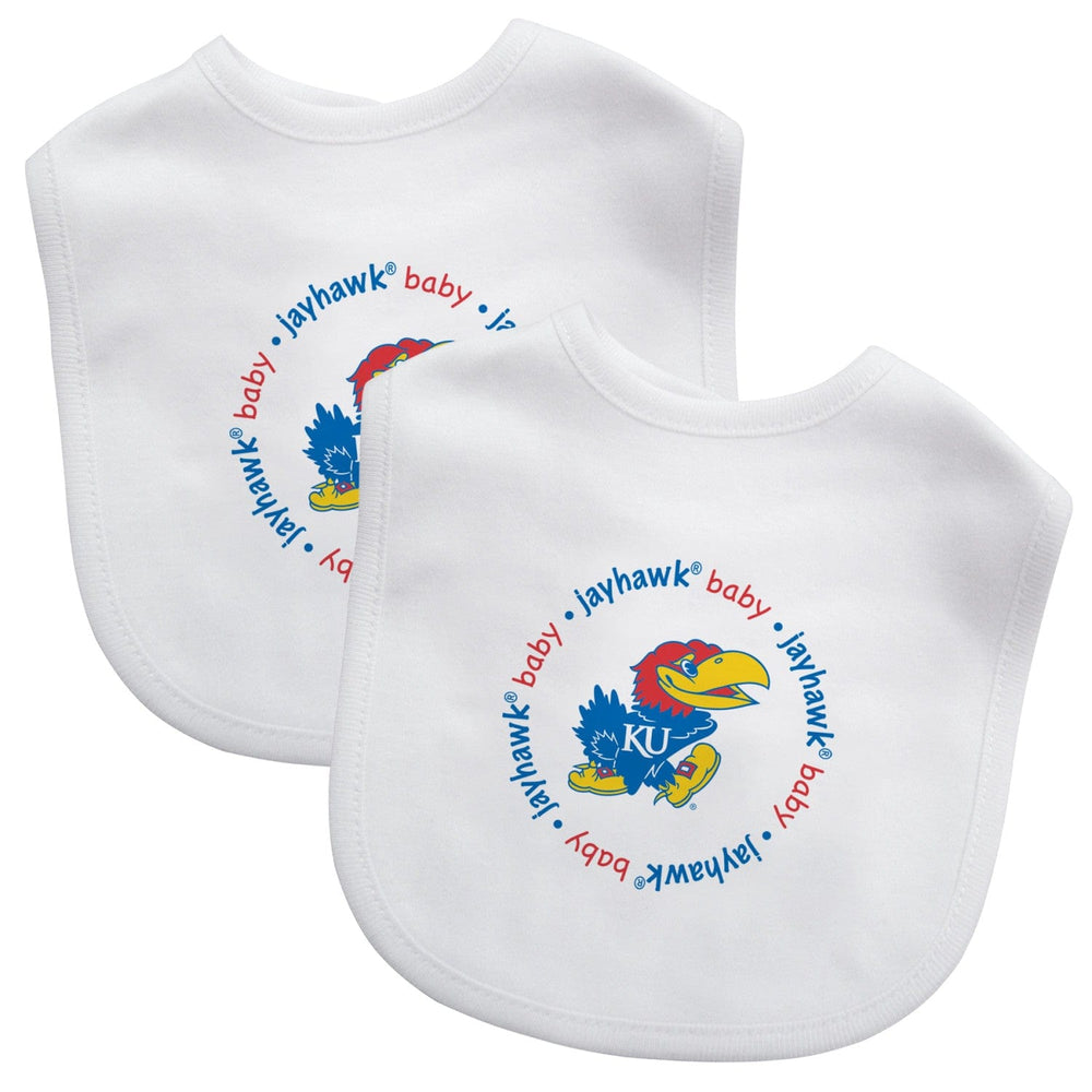 Kansas Jayhawks - Baby Bibs 2-Pack (ONLINE ORDER ONLY)