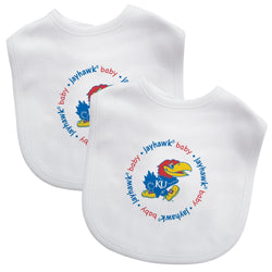 Kansas Jayhawks - Baby Bibs 2-Pack (ONLINE ORDER ONLY)