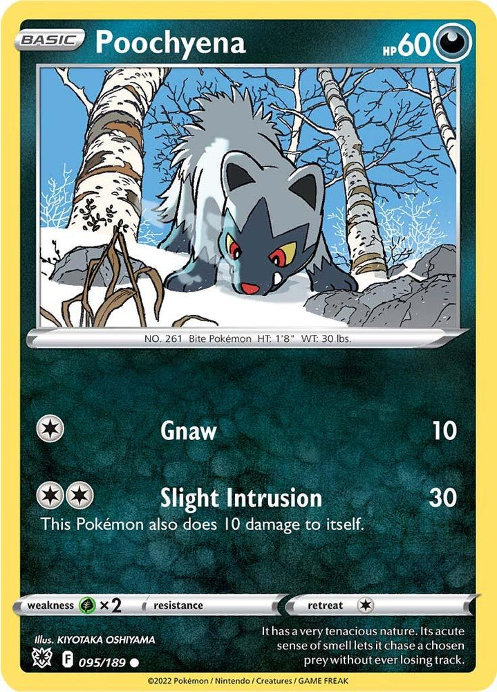 Poochyena (095/189) [Sword & Shield: Astral Radiance] (Online Only)
