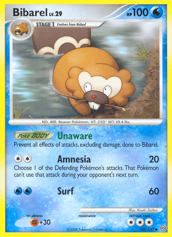 Bibarel (32/100) [Diamond & Pearl: Stormfront] (Online Only)