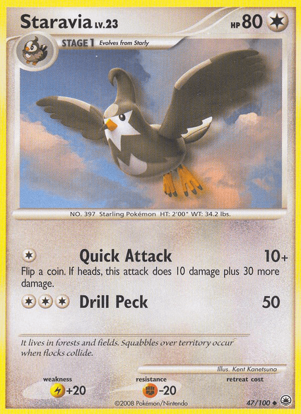 Staravia (47/100) [Diamond & Pearl: Majestic Dawn] (Online Only)