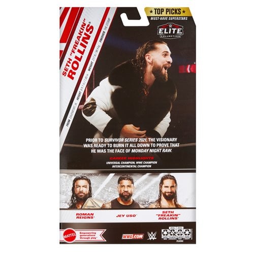 WWE Elite Top Picks 2025 Action Figure - Select Figure(s) (Online Order Only)