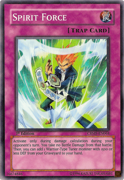 Spirit Force [CRMS-EN064] Super Rare (ONLINE ORDER ONLY)
