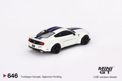 Mini-GT FORD MUSTANG GT LB-WORKS White 1:64 #646 (ONLINE ORDER ONLY)