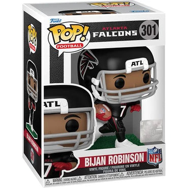 NFL Atlanta Falcons Bijan Robinson (Color) Funko Pop! Vinyl Figure #301 (ONLINE ORDER ONLY)