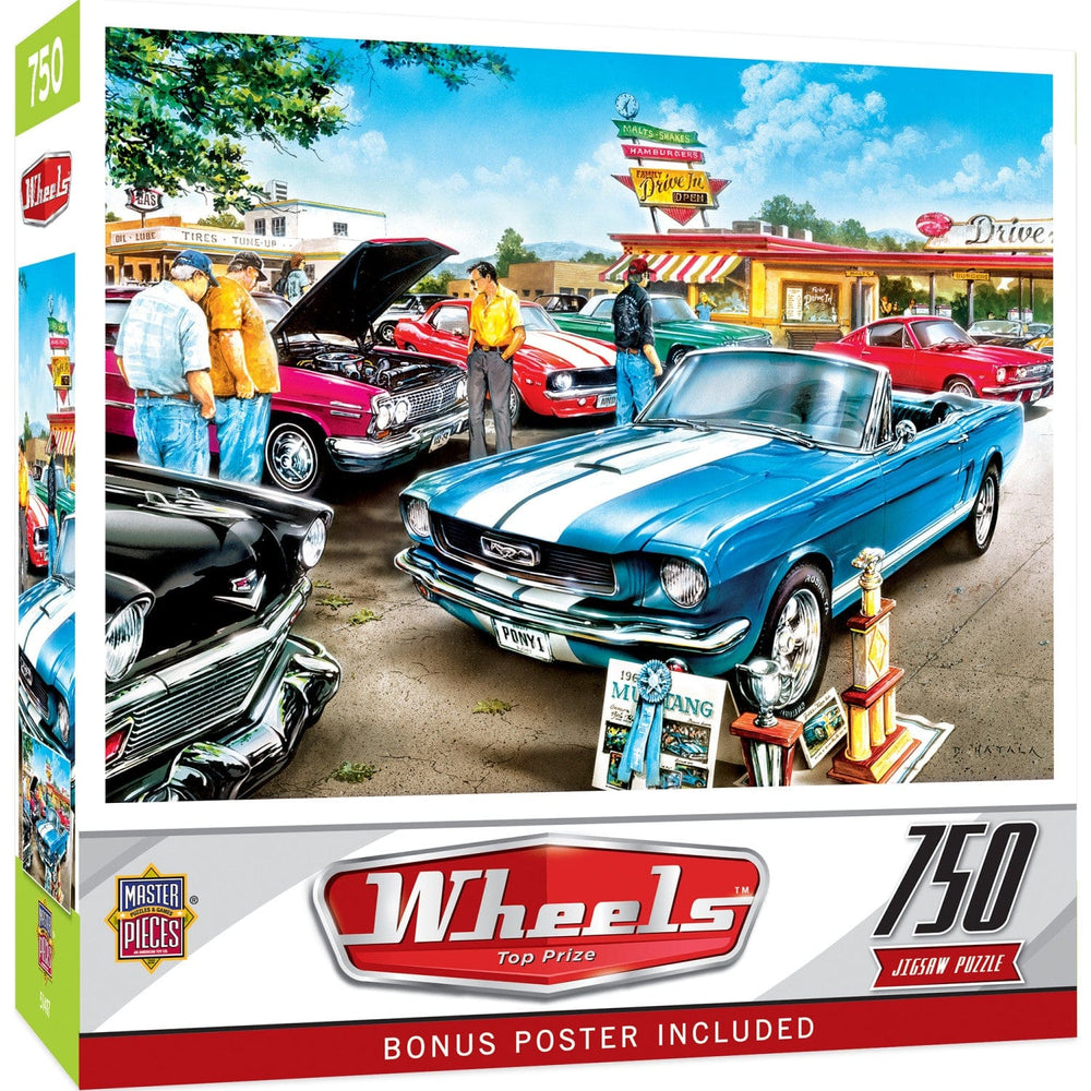 Wheels - Top Prize 750 Piece Jigsaw Puzzle (ONLINE ORDER ONLY)