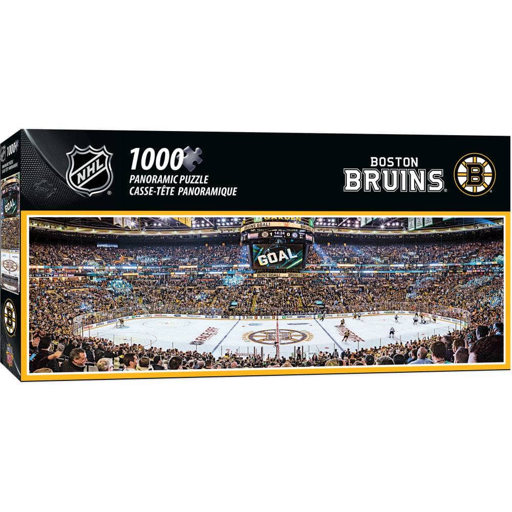 Boston Bruins - 1000 Piece Panoramic Jigsaw Puzzle (ONLINE ORDER ONLY)