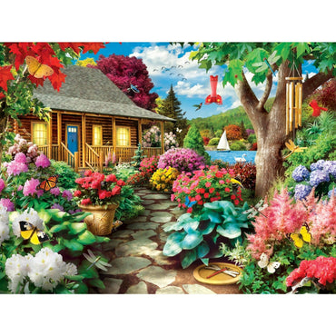 Memory Lane - Hummingbird in Bloom 300 Piece EZ Grip Jigsaw Puzzle (ONLINE ORDER ONLY)