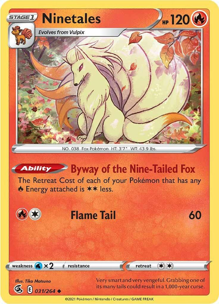 Ninetales (031/264) [Sword & Shield: Fusion Strike] (Online Only)