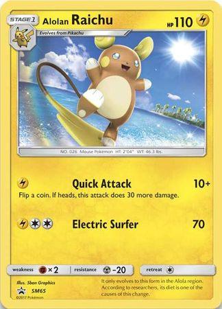 Alolan Raichu (SM65) (Jumbo Card) [Sun & Moon: Black Star Promos] (Online Only)