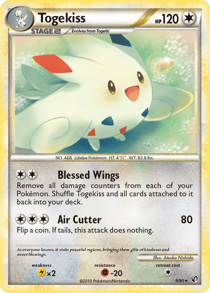 Togekiss (9/90) [HeartGold & SoulSilver: Undaunted] (Online Only)