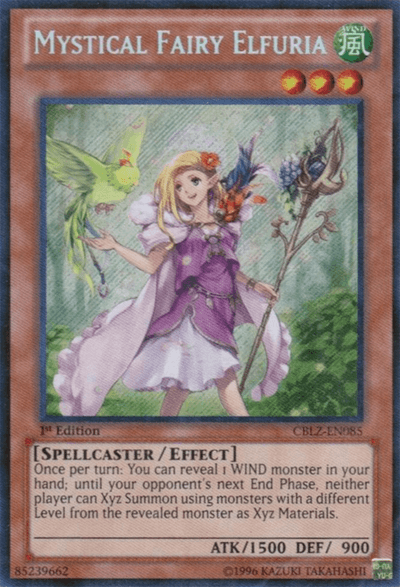 Mystical Fairy Elfuria [CBLZ-EN085] Secret Rare (ONLINE ORDER ONLY)