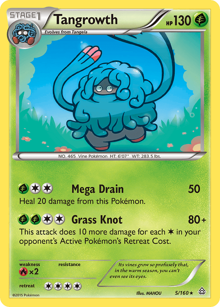 Tangrowth (5/160) [XY: Primal Clash] (Online Only)