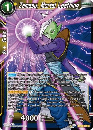 Zamasu, Mortal Loathing (BT16-091) [Realm of the Gods] (ONLINE ORDER ONLY)