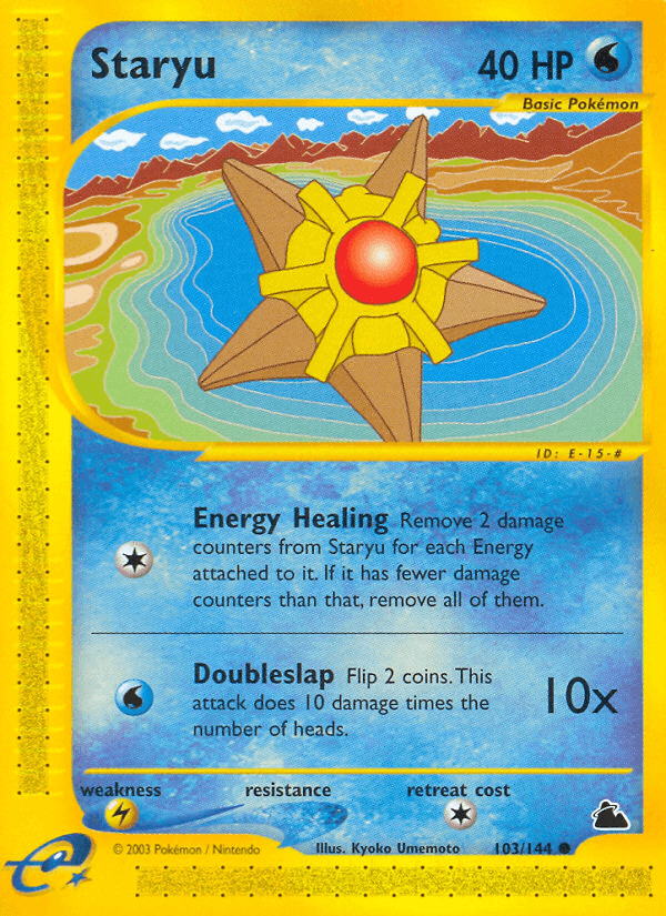Staryu (103/144) [Skyridge] (Online Only)