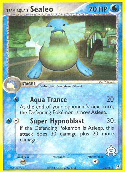 Team Aqua's Sealeo (16/95) [EX: Team Magma vs Team Aqua] (Online Only)
