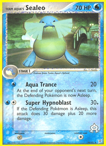 Team Aqua's Sealeo (16/95) [EX: Team Magma vs Team Aqua] (Online Only)