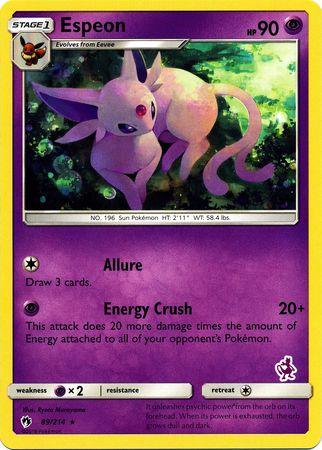 Espeon (89/214) (Mewtwo Deck) [Battle Academy 2020] (Online Only)