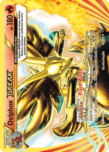Delphox BREAK (14/124) [XY: Fates Collide] (Online Only)