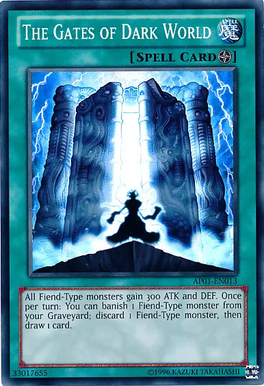 The Gates of Dark World [AP01-EN013] Super Rare