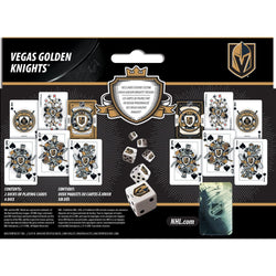 Las Vegas Golden Knights - 2-Pack Playing Cards & Dice Set (ONLINE ORDER ONLY)