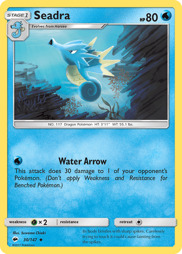 Seadra (30/147) [Sun & Moon: Burning Shadows] (Online Only)