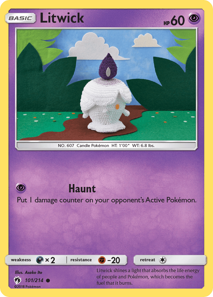 Litwick (101/214) [Sun & Moon: Lost Thunder] (Online Only)