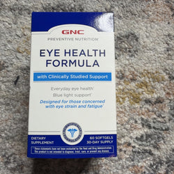 GNC Preventive Nutrition Eye Health Formula 60 Softgels Lutein (EXP:08/2026) (ONLINE ORDER ONLY)