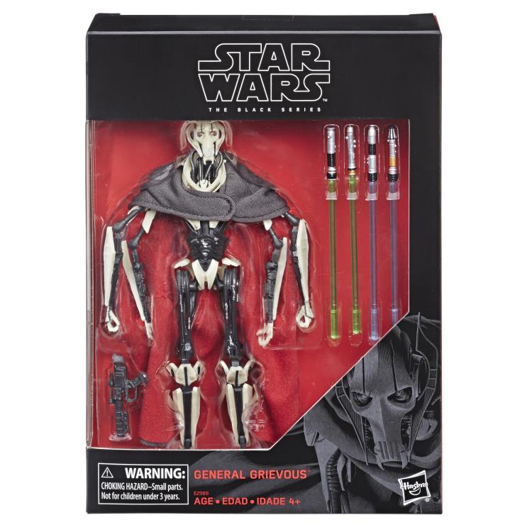 Star Wars: The Black Series - General Grievous (Revenge of the Sith) 6-Inch Deluxe Action Figure (ONLINE ORDER ONLY)