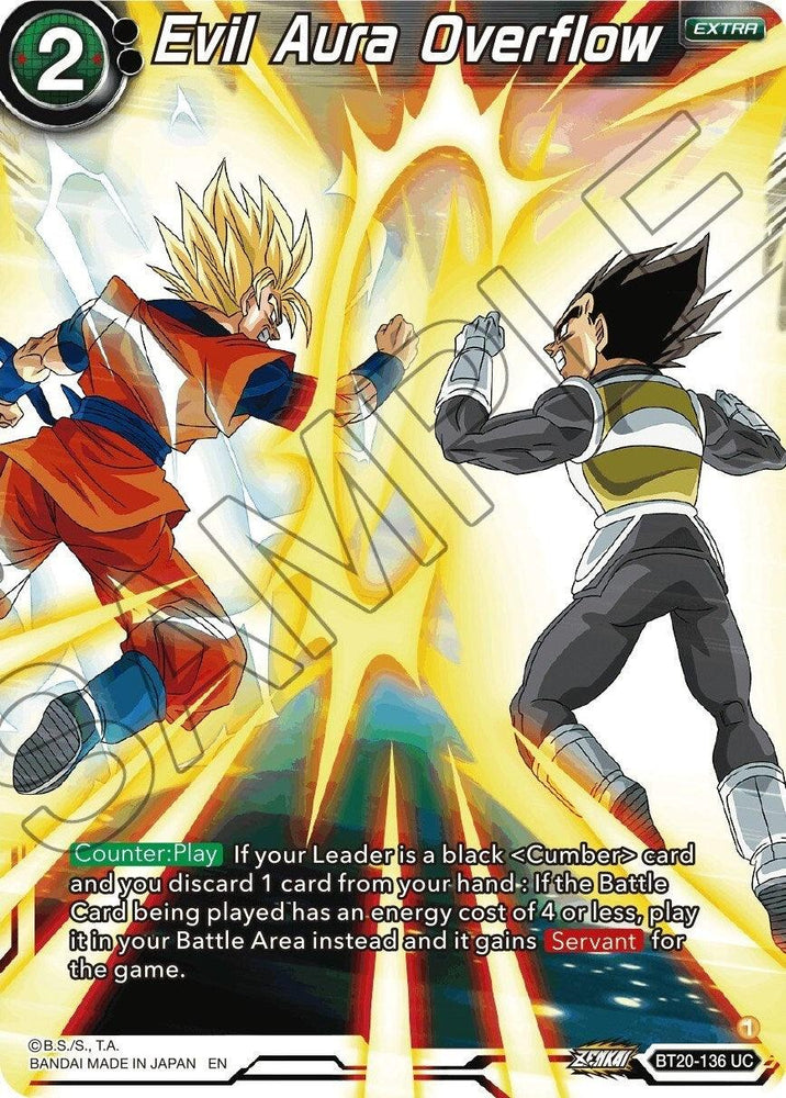 Evil Aura Overflow (BT20-136) [Power Absorbed] (ONLINE ORDER ONLY)