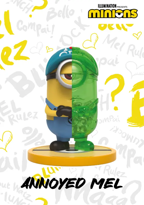 Kandy: Minions Emonions Series Blind Box (1 Blind Box) (ONLINE ORDER ONLY)