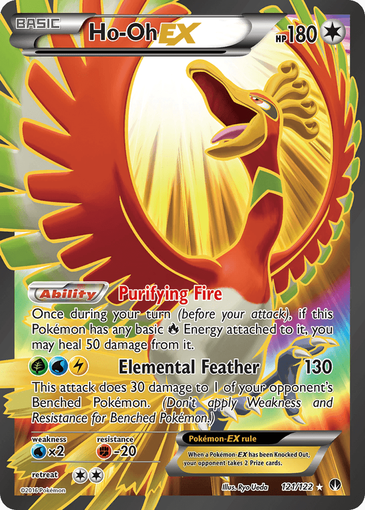 Ho-Oh EX (121/122) [XY: BREAKpoint] (Online Only)