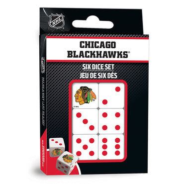 Chicago Blackhawks Dice Set (ONLINE ORDER ONLY)