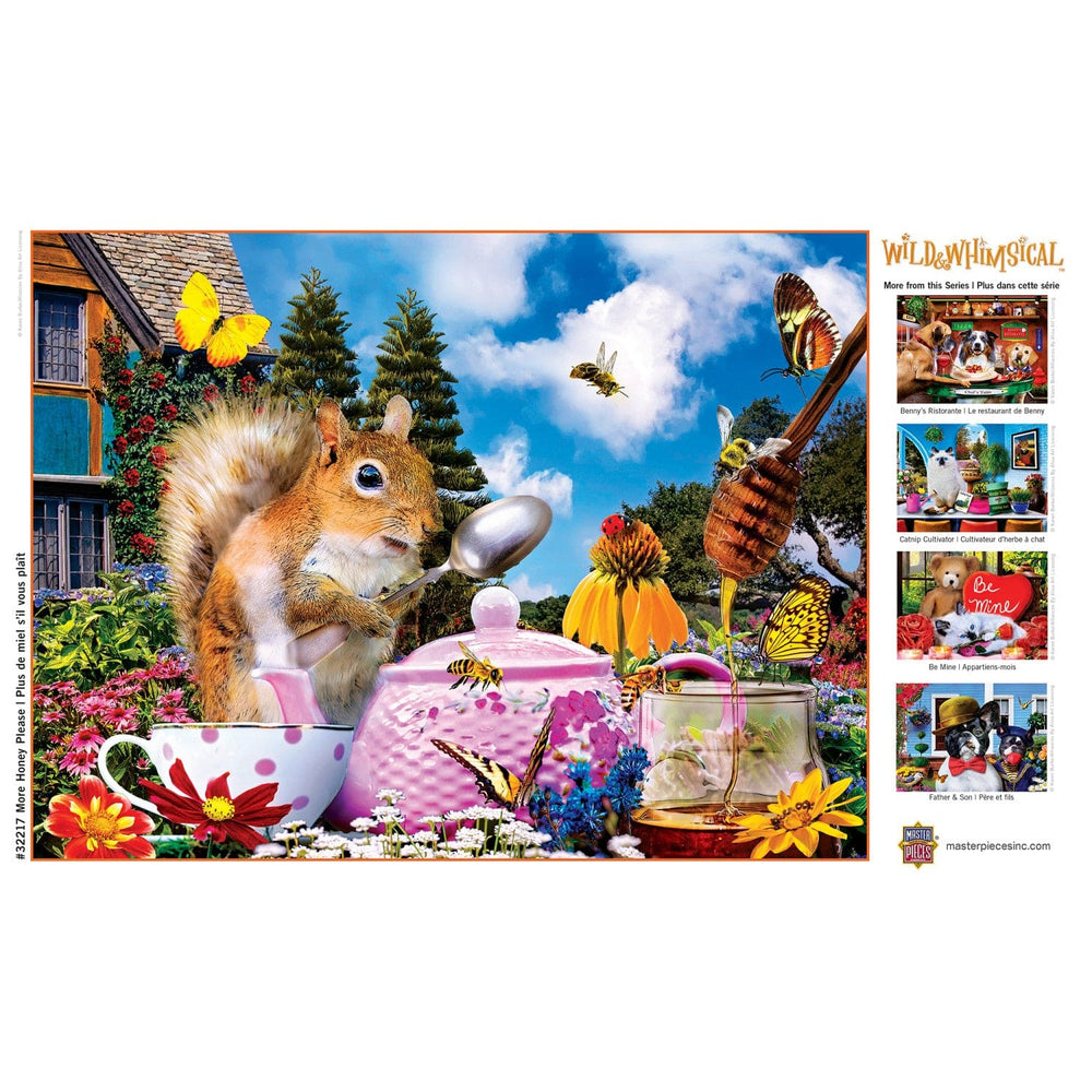 Wild & Whimsical - More Honey Please 300 Piece EZ Grip Jigsaw Puzzle (ONLINE ORDER ONLY)