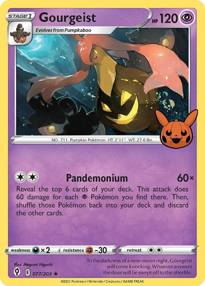 Gourgeist (077/203) [Trick or Trade] (Online Only)
