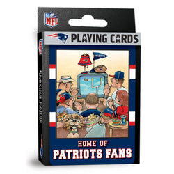 New England Patriots Fan Deck Playing Cards - 54 Card Deck (ONLINE ORDER ONLY)