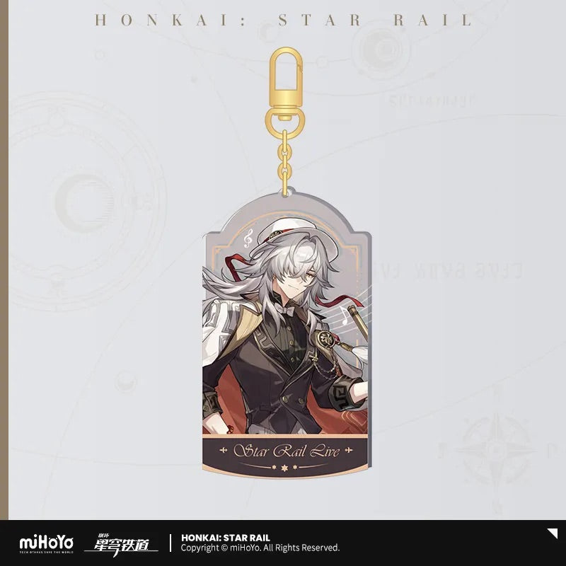 LIVE Series Quicksand Acrylic Keychain (ONLINE ORDER ONLY)
