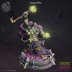 Borug Hellfire – Orc Warlock Miniature (ONLINE ORDER ONLY)