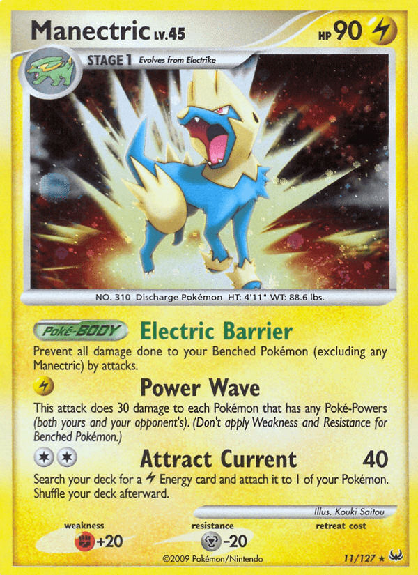 Manectric (11/127) [Platinum: Base Set] (Online Only)