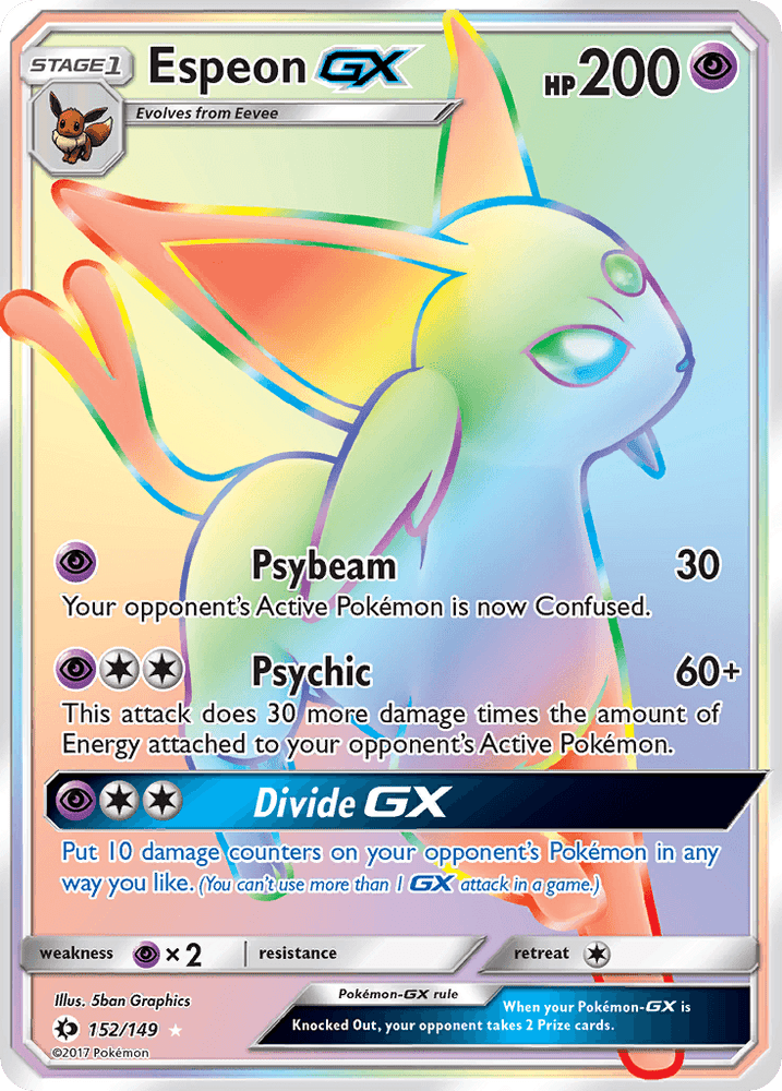 Espeon GX (152/149) [Sun & Moon: Base Set] (Online Only)
