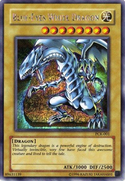 Blue-Eyes White Dragon (Power of Chaos: Kaiba the Revenge) [PCK-001] Secret Rare (ONLINE ORDER ONLY)