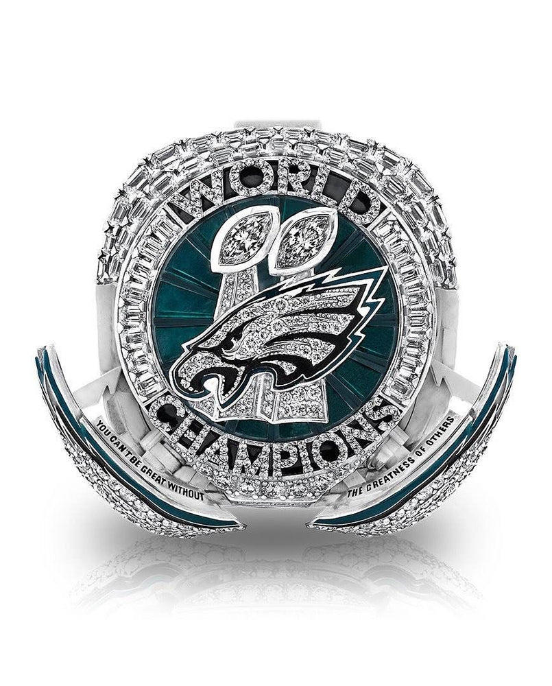 Philadelphia Eagles Super Bowl LIX Rings #1 Hurts MVP Edition with Wings Pop Out (ONLINE ORDER ONLY)