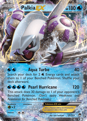Palkia EX (31/122) [XY: BREAKpoint] (Online Only)