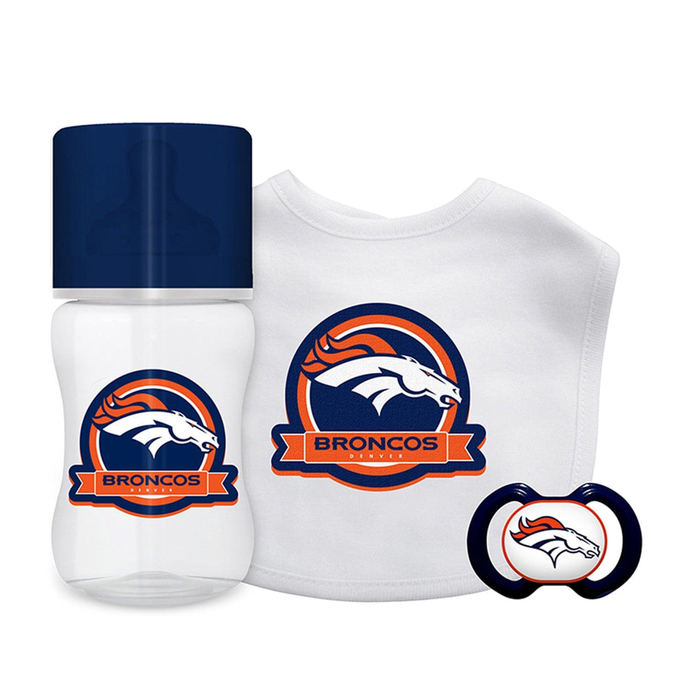 Denver Broncos - 3-Piece Baby Gift Set (ONLINE ORDER ONLY)