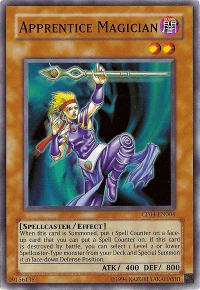 Apprentice Magician [CP04-EN004] Super Rare (ONLINE ORDER ONLY)