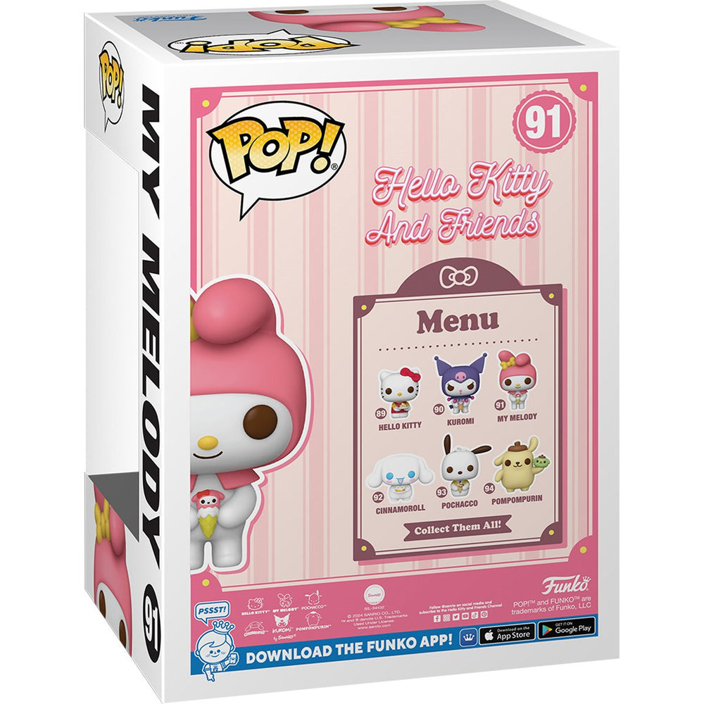 Hello Kitty and Friends My Melody with Dessert Funko Pop! Vinyl Figure #91 (ONLINE ORDER ONLY)